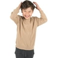 thumbnail image 3 of Leveret Kids Long Sleeve Sweatshirt Beige 3 Year, 3 of 4