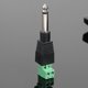 thumbnail image 3 of 6.35mm Mono TS Macho a AV Tornillo Video Balun Terminal Adaptador Convertidor Enchufe Tmvgtek 2zh9yt0gl9dk1yu0, 3 of 9