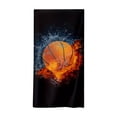 thumbnail image 2 of Aufmer Ultra Light Printed Outdoor Beach Towel Super Absorbent Quick Dry Feature Foldable Compact Design For Travel Seaside Pool Daily Outdoor Activity Use(29.52x59.05in), 2 of 7