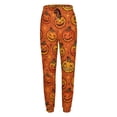 thumbnail image 5 of Women's Sweatpants, Pumpkin Halloween Fun Baggy Sweatpants Joggers for Women, Fall Outfits for Women 2024 Lounge Yoga Athletic Workout Pants with Pockets, 5 of 7