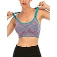 thumbnail image 6 of Women Sports Yoga FitnessBra Excercise Running Tank Tops With Adjustable And Removable Pad, 6 of 6
