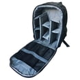 thumbnail image 1 of Inteprter para cámara multifunción Video Digital DSLR Bolsa para cámara al aire libre Estuche para para Accesorios de cámara y óptica negro + gris, 1 of 6