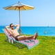 thumbnail image 5 of Funda Para Silla De Playa Toalla De Playa De Microfibra Piscina Patio Chaise Lounge Funda Para Silla Con Bolsillos Eigraketly OD016734-03, 5 of 6