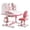 Pink #1, variant on Lweong Kids Desk and Chair Set, Height Adjustable Astronaut Pattern Children School Desk with Shelf & Large Drawers, Kids Writing Study Table for Boys Girls 3+