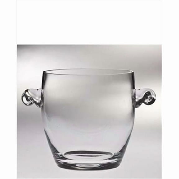 Majestic Gifts T-705 Classic Clear 7 in. High Quality Glass Ice Bucket