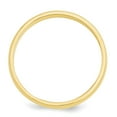 thumbnail image 2 of 10KY 3mm Half Round Band Size 8.5 in 10k Yellow Gold, 2 of 3