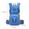 thumbnail image 3 of Qonioi Hydration Backpack Insulated Water Bladder Compatible, Lightweight Pack for Running Hiking Cycling, Outdoor Camping Gear with Multiple Pockets, 3 of 7