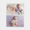 thumbnail image 3 of Custom Flannel Blanket for Adult Kid, Personalized Photos Throw Blanket Single Sided Printing, Perfect Home Decor Gift Birthday Valentines Christmas (8 Photos, 80x120CM), 3 of 6