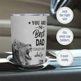 thumbnail image 4 of Pauseboll Stainless Steel Tumbler Cup, Gifts for Dad from Daughter, Son, Kids - Best Dad Birthday Present Idea for Father, Father's Day Gifts - 20 Oz Tumbler for Dad, 4 of 7