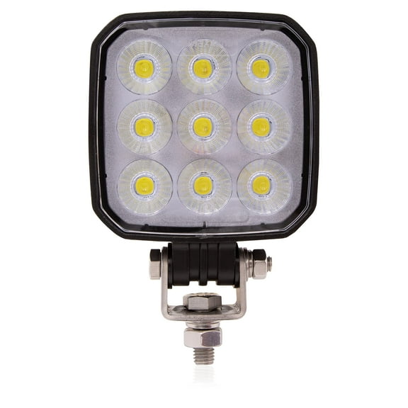 Maxxima MWL-64 3,600 Lumens LED Work Light 12/24VDC Compact High Power Heavy Duty Work Light for Trucks, Black CA2