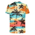 thumbnail image 4 of Zylanna Men's T-Shirts Tee, Summer Crew Neck Short Sleeve Hawaii Print Fashion Tops for Mens Multicolor, 4 of 5