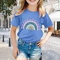 thumbnail image 2 of Jamsmile Toddlers Girls T-Shirts Casual Strawberry Print Short Sleeve Round Neck Tee Shirts Little Girls Comfort Tees Tops, 2 of 4