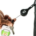 thumbnail image 5 of Heavy Duty Badge Reel with Badge Holder & Key Ring - Carabiner Retractable Keychain Lanyard with Strong Kevlar Cord, Card Strap & Belt Loop Clip by Specialist ID & Key-Bak USA, 5 of 6