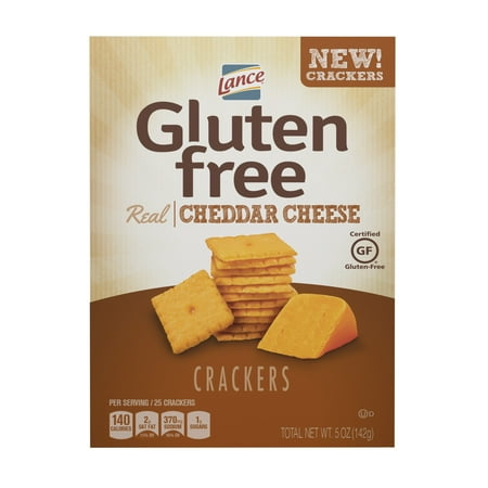 Lance Gluten Free Cheddar Cheese Crackers, 5 Oz