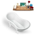 thumbnail image 3 of 62" Streamline N1020CH Clawfoot Tub and Tray With External Drain, 3 of 7