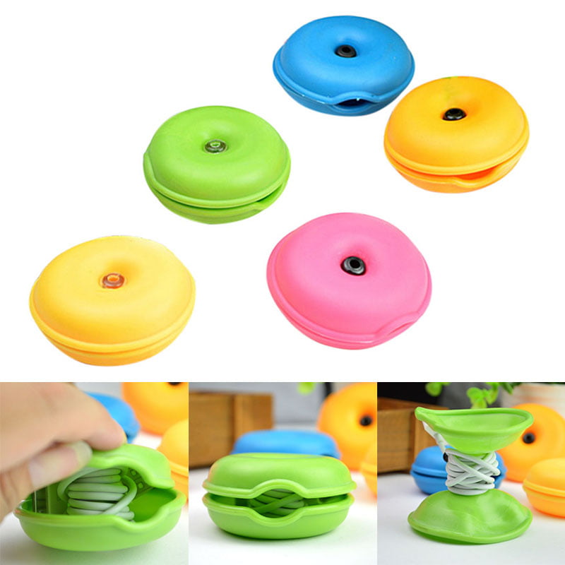 Random Box Clips Lovely Organizer Turtle Headphone Wire Winder Cable 