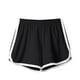 thumbnail image 3 of TaTaai Women's Solid Yoga Beach Shorts 3 Inch Mid Thigh High Waisted Lounge Casual Home Wear Summer Soft Non-See-Through Athletic Gym Workout Fitness Gift, 3 of 8