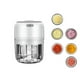 thumbnail image 1 of Picadora de ajo eléctrica, mini picadora de verduras portátil de 250 ML, trituradora de ajo, trituradora de cebolla, licuadora para vegetales, procesador de alimentos inalámbrico para jengibre, 1 of 4