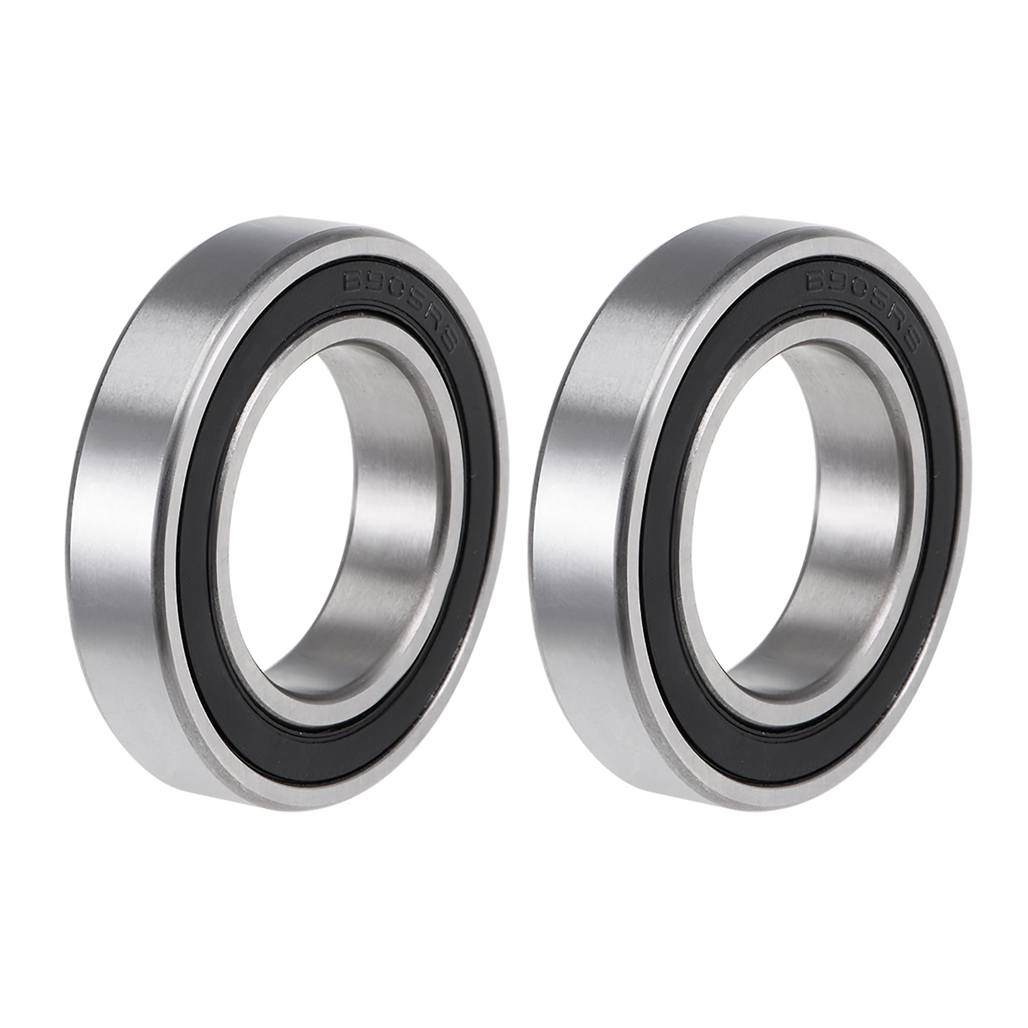 10 Roulements à Billes 6905-2RS 25x42x9mm Double étanchéité - Uxcell