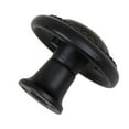 thumbnail image 2 of GlideRite 1.25 in. Round Beaded Cabinet Knobs, Matte Black, Pack of 5, 2 of 5
