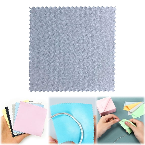 HONGLIN Sunshine Polishing Cloths, Bulk Pack, for Silver, Gold, Brass and Copper Jewelry