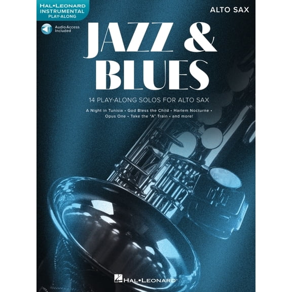 Jazz & Blues - Play-Along Solos for Alto Sax (Book/Online Audio), (Paperback)