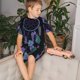 thumbnail image 4 of Balery Dreamcatcher With Colorful Feathers Conjunto de Pijama Infantil de Manga Corta con Estampado – Ropa de Dormir de Algodón Suave-Medium, 4 of 6