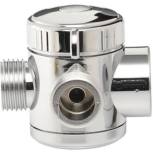 Plumb Craft Waxman 7653900 Chrome 3 Way Shower Diverter Valve Walmart Com Walmart Com