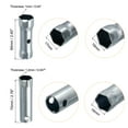 thumbnail image 3 of Unique Bargains 3 Pcs Dual-Ended Wrench Socket Spark Plug Spanner Set (16mm, 21mm, 17/19mm), 3 of 4