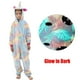 thumbnail image 3 of Pijamas que brillan en la oscuridad para niños, monos de franela de invierno para niños, pijamas para bebés y niñas, ropa de dormir de felpa Pjs, 3 of 4
