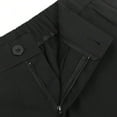 thumbnail image 5 of Vibrex Men's Cargo Shorts, Men's Fashion Solid Color Casual Elastic Waist Button Shorts Pockets Cargo Cropped Pants,Lightweight Cargo Shorts for Men Black_S, 5 of 9