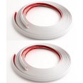 thumbnail image 1 of Décor Boarder Edge Tile Trim White, 2pk, 1 of 2