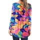 thumbnail image 4 of Camiseta suelta estampada a la moda para mujer, blusa de manga larga, cuello redondo, camisetas informales Fridja  fjkfkj2295, 4 of 6
