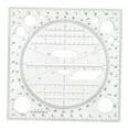 thumbnail image 4 of MOKKHNB Drawing Ruler Black 1 Set 4.7x4.7x0.2in, 4 of 8