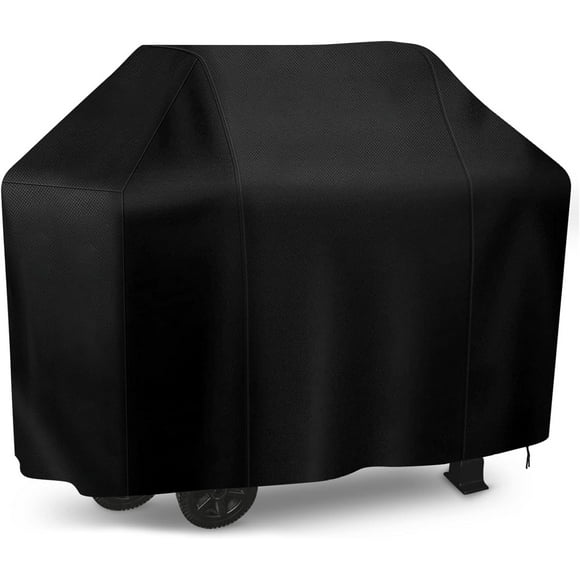 SHIQI-iCOVER Grill Cover 55 inch, 210D Light-Weight Polyester Electric Smoker Cover, Convenient Portable Easy On/Off, Dustproof Waterproof for Weber Char-Broil Nexgrill and More Grills