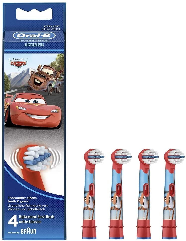 oral b lightning mcqueen toothbrush heads