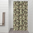 thumbnail image 2 of Camouflage Dinosaurs Silhouettes Pattern Shower Curtain 36"x72" ,Bathroom Decorative Shower Curtains Set with 12 Hooks,Modern Waterproof Washable Shower Curtain, 2 of 6