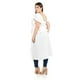 thumbnail image 3 of Blusa larga con volantes Roman Fashion/ Tallas Extras, 4370 (Blanco) blanco 38, 3 of 5