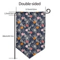 thumbnail image 7 of Wukai Hawaiian Style Print Garden Flag 12.5x18 Inch Double Sided Sun-resistant Rain-resistant, Wrinkle-resistant Colorfast(Only Flag), 7 of 7