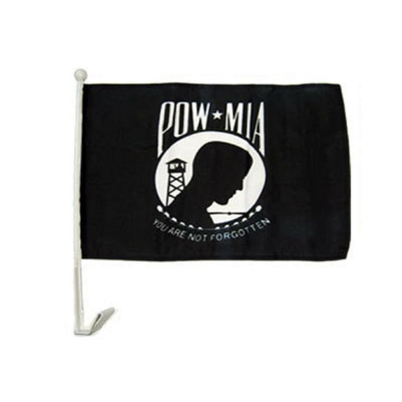 12x18 POWMIA Pow Mia Prisoner Of War Car Window Vehicle 12"x18" Flag