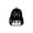 Black#1, variant on Polka Dot Piano‑Themed Backpack, 16.93In X 11.81In X 5.12In Back To School Bag, Music Note Print & Star Zipper Charm For Campus & Commute (Black)
