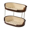 thumbnail image 1 of Siruishop Countertop Organizer Simple Coffee Cup Rack for Kitchen Pantry Dresser Hotel Cream, 1 of 8