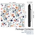 thumbnail image 2 of Floral Style Gaming Surface Mat 31.5 Inch Square Rubber Material Perfect for Mahjong Enthusiasts and Family Game Nights, 2 of 7