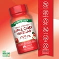 thumbnail image 3 of Apple Cider Vinegar 1200mg | 60 Capsules | Extra Strength | For Men and Women | by Nature's Truth, 3 of 7