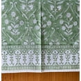 thumbnail image 3 of New Era Creation Sage Green Hand Block Printed Cotton Round Tablecloth, Dining Table Cover Farmhouse Party Wedding Home Housewarming Baby Shower Gift, 3 of 4
