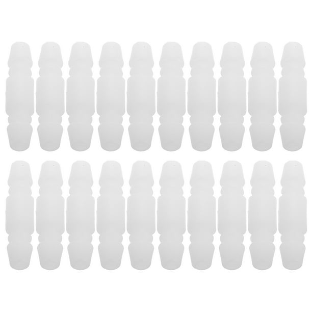 20 conectores universales para manguera de líquido limpiaparabrisas, accesorios para tubos de lavado de coche, conectores de tubos de plástico para limpiaparabrisas y manguera de lavado de agua.
