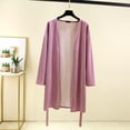 thumbnail image 5 of Puntoco Conjunto de pijama cómodo para mujer, moda femenina, color sólido, cuello redondo, ropa informal cálida para el hogar, 5 of 5