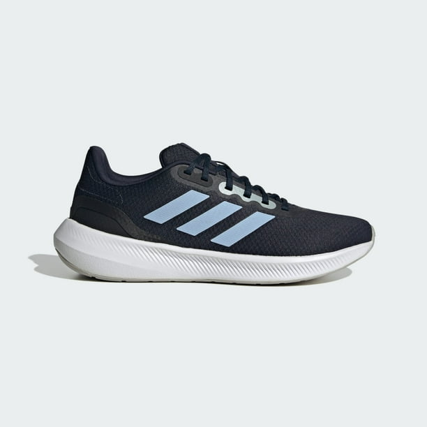 Tenis Adidas Hombre HQ1471 Negro 28.5 cm Adidas Runfalcon 3.0 para correr