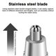 thumbnail image 3 of Nose And Ear Hair Trimmer Portable Electric Professional Painless Eyebrow & Facial Hair Trimmer For Men And Woman (No Battery), 3 of 4