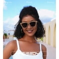 thumbnail image 3 of Gafas de sol FEISEDY Trendy Vintage Square Cat Eye UV400 B2473, 3 of 9